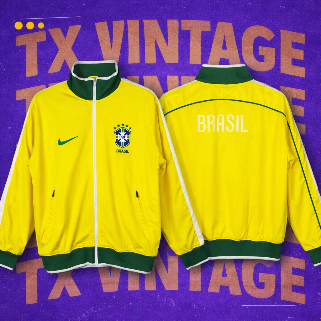 Brazil Vintage Windbreaker Jacket 2010